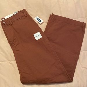 High Rise Straight Leg Pants from Old Navy